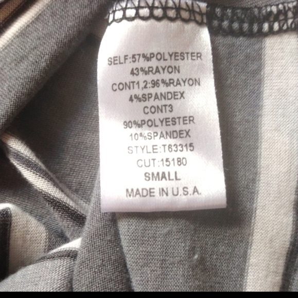 B1G1 Iddy Striped Boat Neck Top - Picture 5 of 6